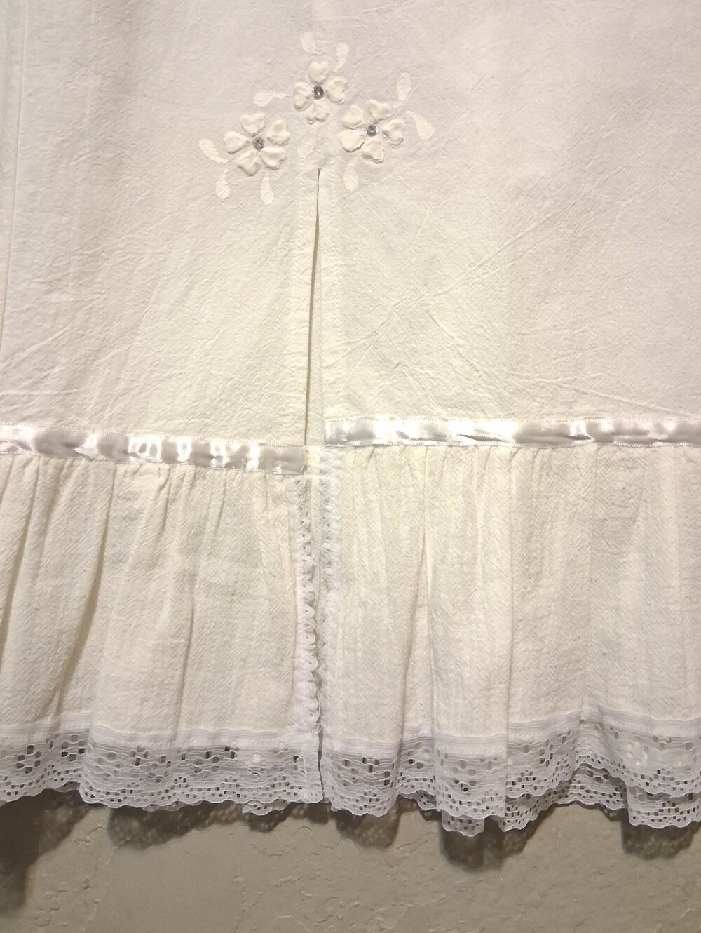 BAMBU Y2k Retro Women Skirt 100% Cotton Zip Back SzM 90s Midi Vintage - Picture 2 of 12